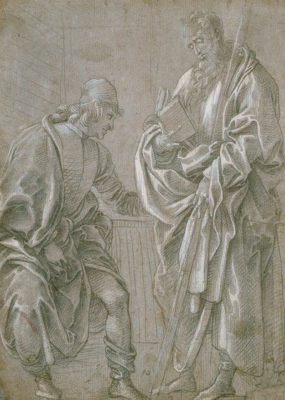 Apostle and Youth by Filippino Lippi